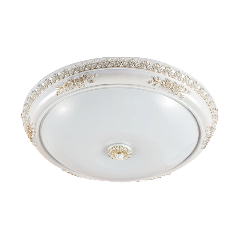 Certificado para Vida Silvestre Lampada da incasso soffitto per corridoio, antiguo, vetro smerigliato, 14"/16"/19,5" con L...