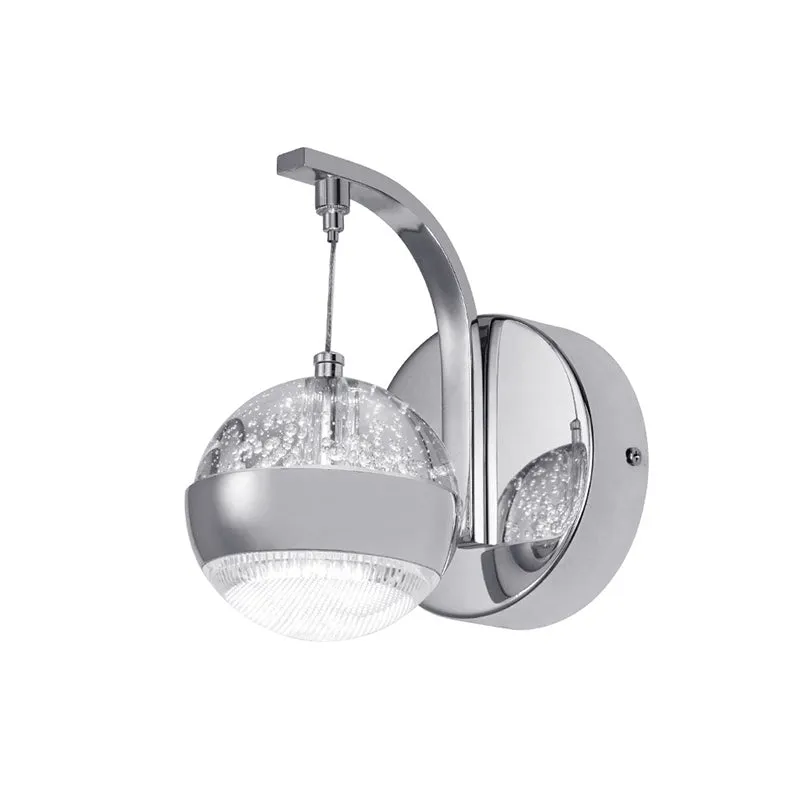 Premium Resistente la Intemperie Seedy Crystal Ball Aplique de pared LED contemporáneo Aplique de pared para dormitorio Ac...