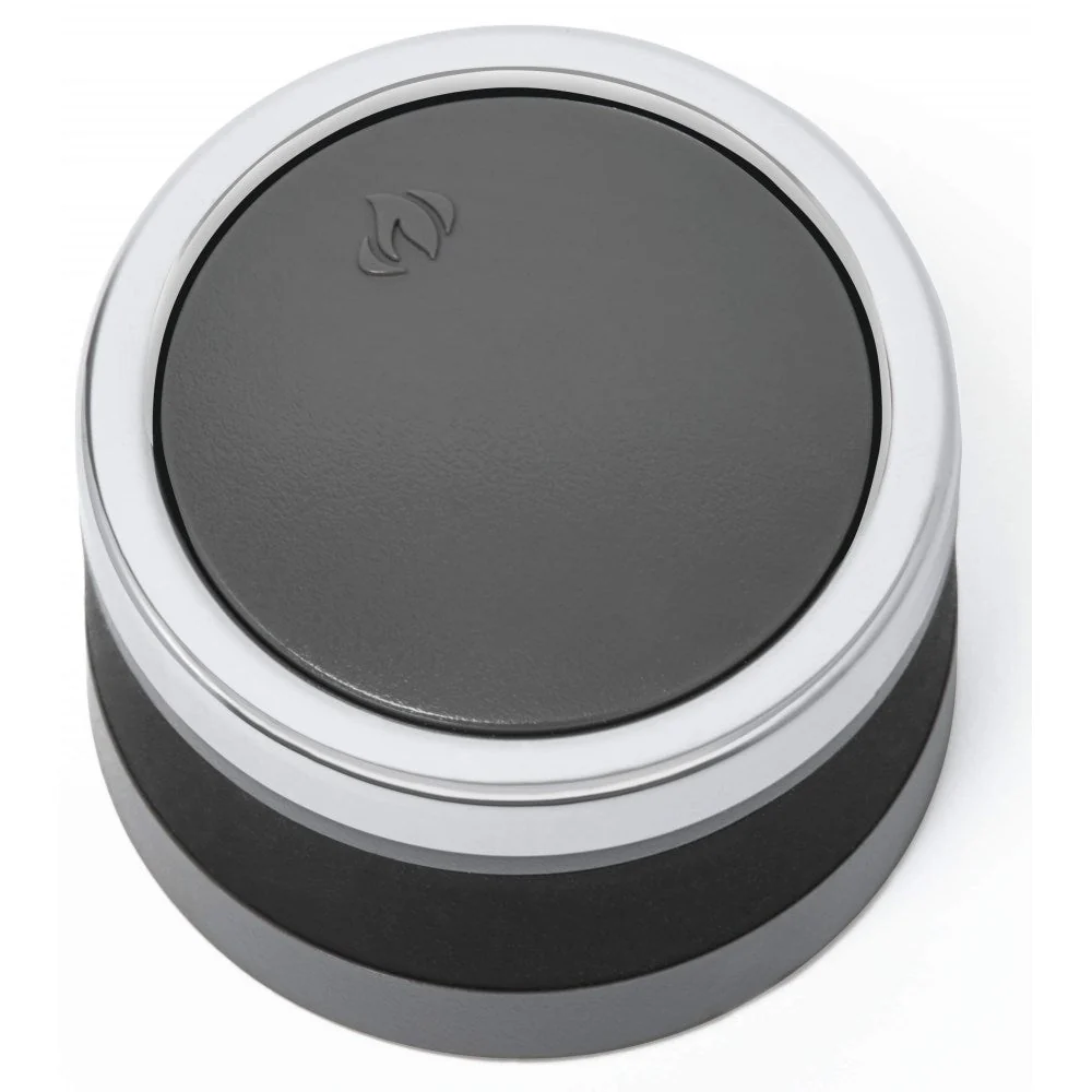 Bouton de contrôle avec logo gris, pour BBQ Napoléon Prestige 500 amplio