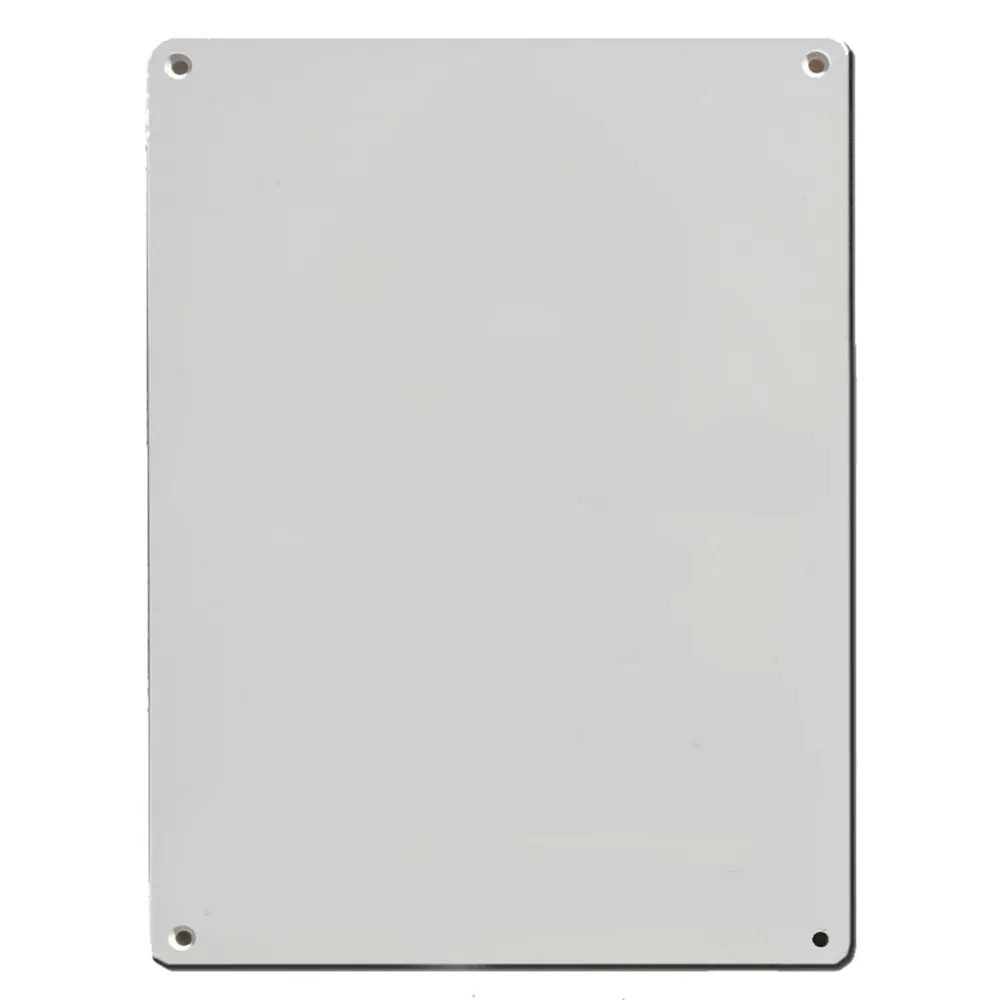 Estación de Cebo PLAQUE EXTERIEURE SÉRIG. PLASTIQUE BLANC