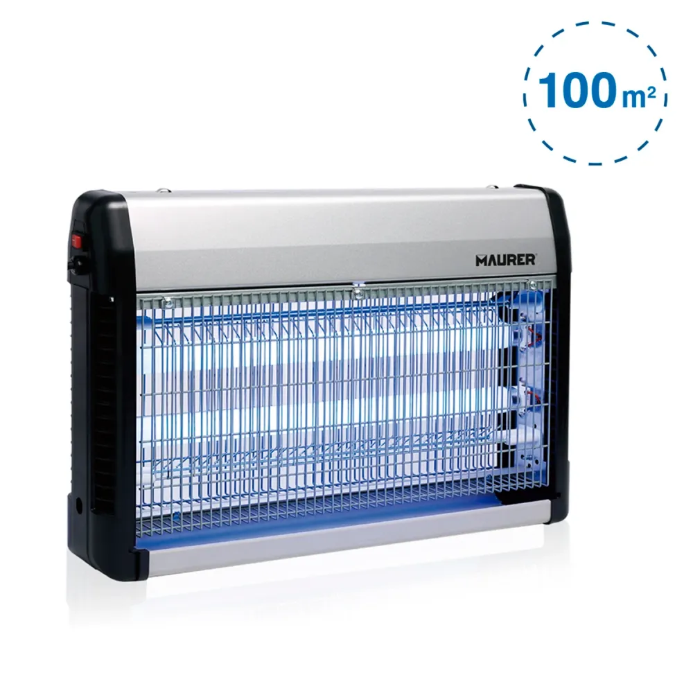 Exterminador Electrico De Insectos 30 W. Alcance 100 m2. para Uso Exterior