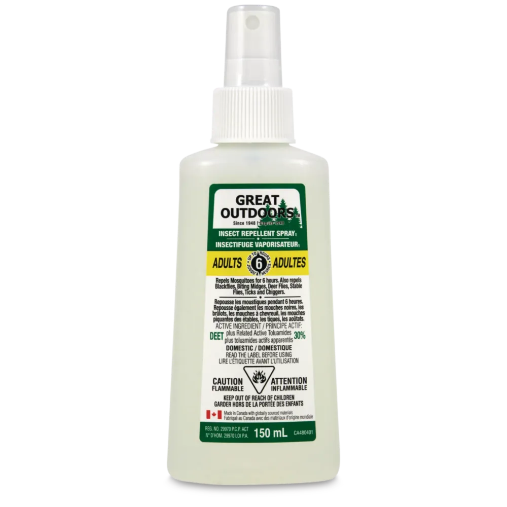 Great Outdoors - Insectifuge en vaporisateur adulte 150ml para Trampas de Ratón