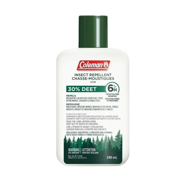 Lotion chasse-moustique - 30% DEET para Uso Exterior