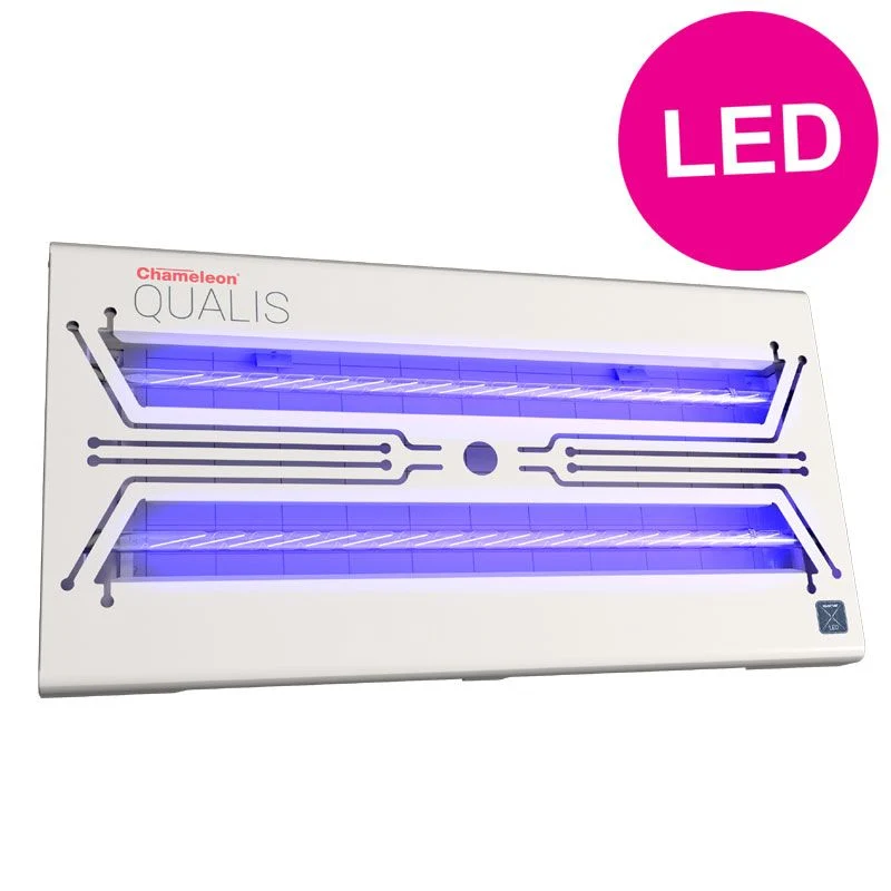 PestWest - Chameleon Qualis LED trampa moscas y mosquitos para Aplicación Precisa Blanco