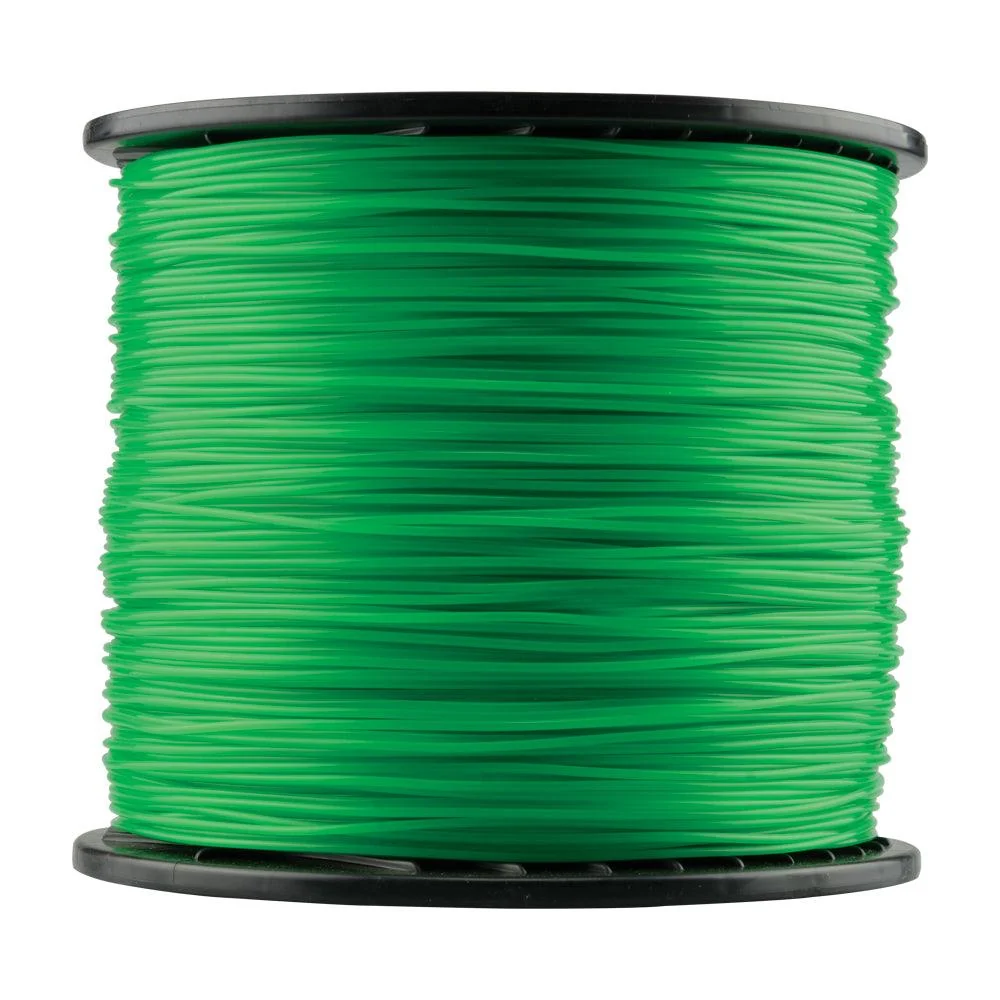 Hilo Para Desbrozadora 5 Litros 2mm .080 629m Verde Resistente al Desgaste