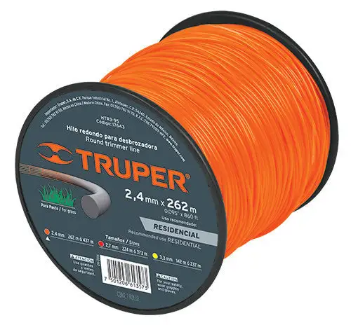 Kit de Carburador Hilo para desbrozadora en rollo, 3 lbs, .095'