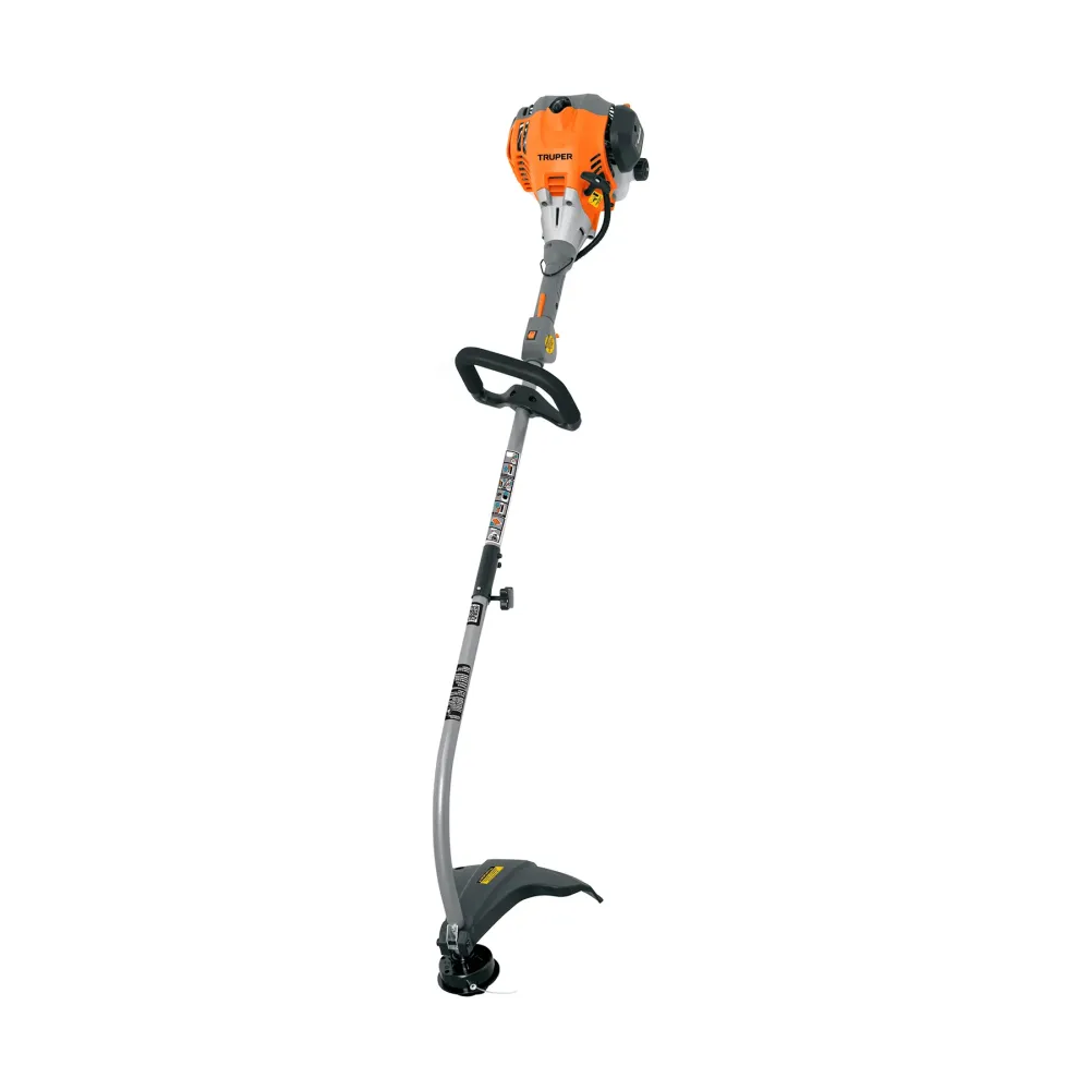 Desbrozadora Gasolina, 26 Cc, 17 De Corte, Curva, Truper 12496
