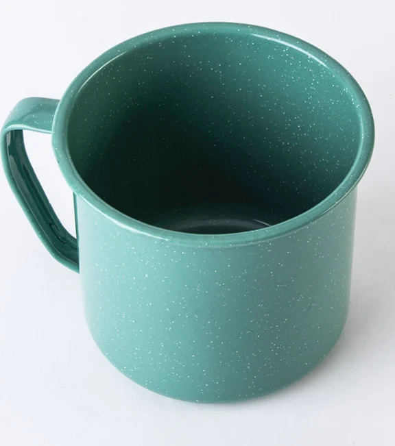Boquilla Decorativa Vaso recto No. 14 verde jaspeado #19939.