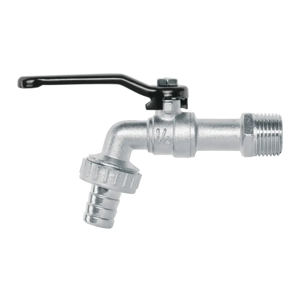 Conexión para Manguera Llave de esfera, 1/2" de cinc, Pretul