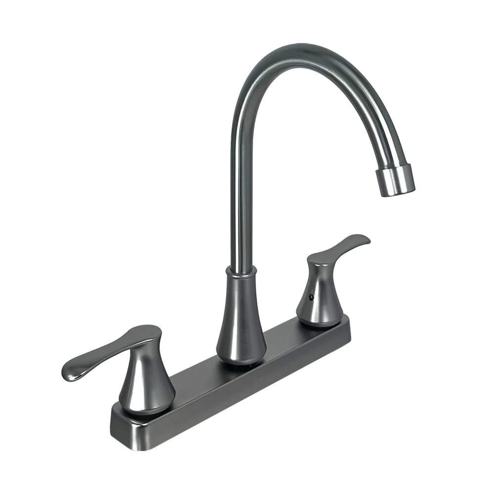 Mezcladoras para Fregadero 8" ABS - Acabado Nickel Brush en Plástico de Grado Alimenticio