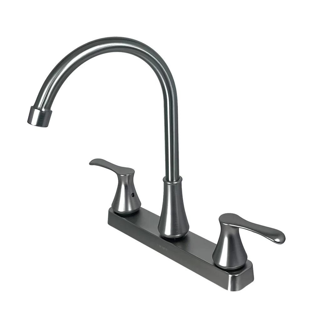 Mezcladoras para Fregadero 8" ABS - Acabado Nickel Brush en Plástico de Grado Alimenticio