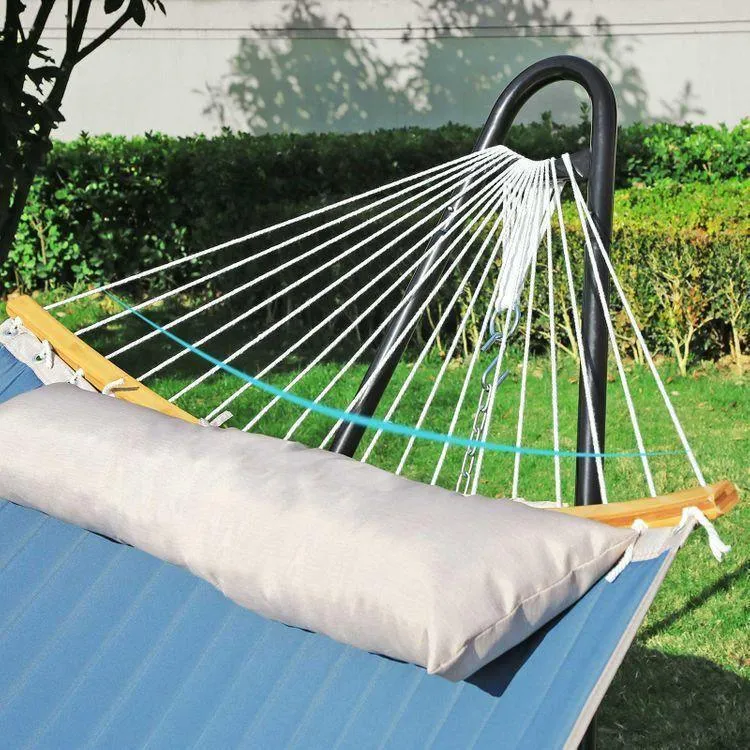 Hamaca acolchada con correas para colgar
