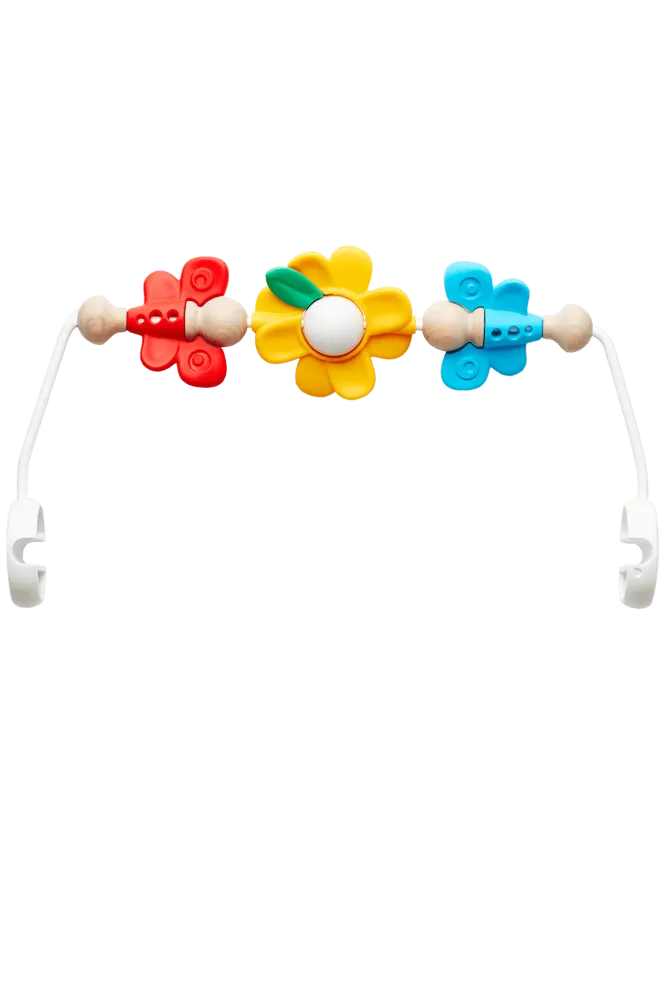 Juguete para hamaca "Amigos Voladores" de BabyBjörn y Funda de Transporte Incluida