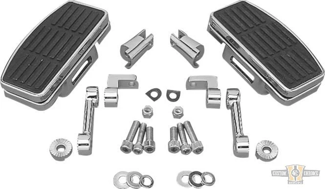Adjustable Passenger Pequeño Floorboards Chrome Harley-Davidson