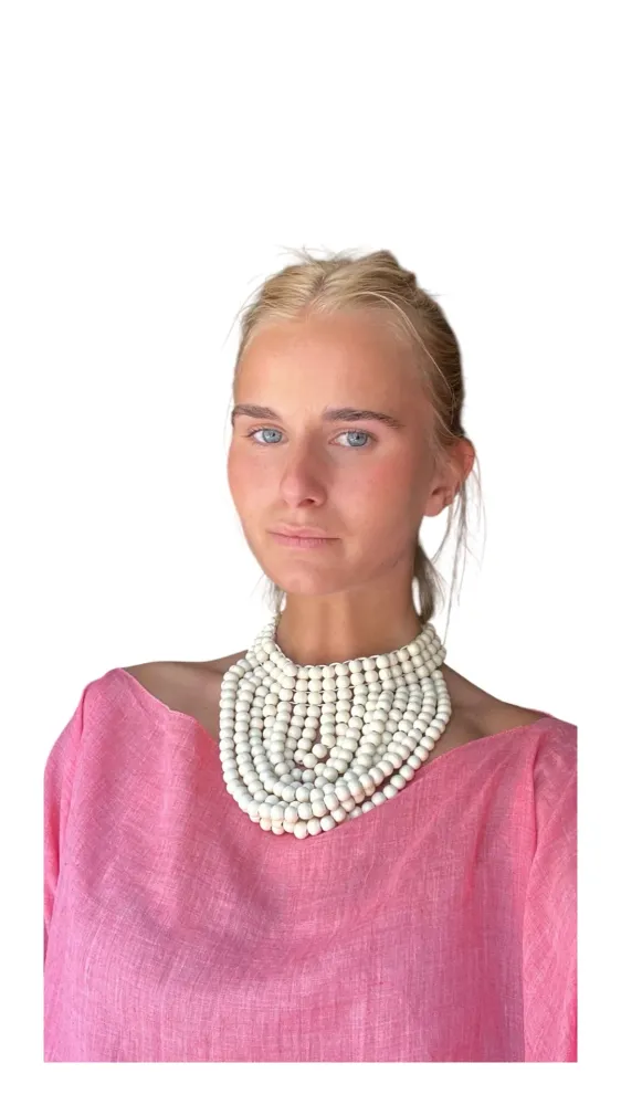 MAXI COLLAR BLANCO