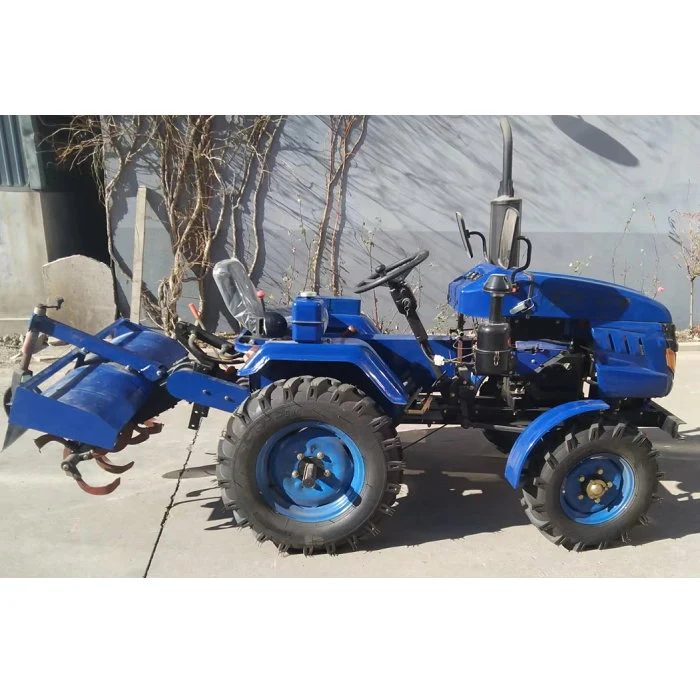 Pequeño tractor agricola 4X2 diesel 22hp 4 rueda con rotovator y arado $5000000 (usa mismo accesorios de motocultivador 15hp)