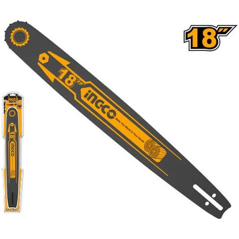 Barra De Cadena Para Motosierra Gasolina 18" Ingco AGSB51801