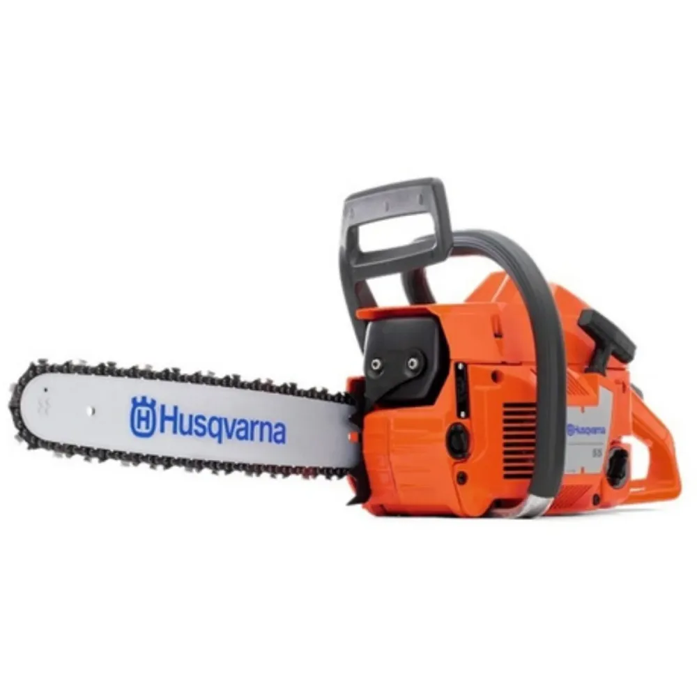 Motosierra 53,2 cc 3.4 HP Espada 18" Husqvarna 55 Resistente al Desgaste