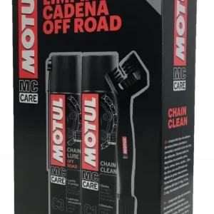 Pack de Limpieza y Engrase para Cadenas Off Road Motul – Cuidado Entero para Cadenas de Moto