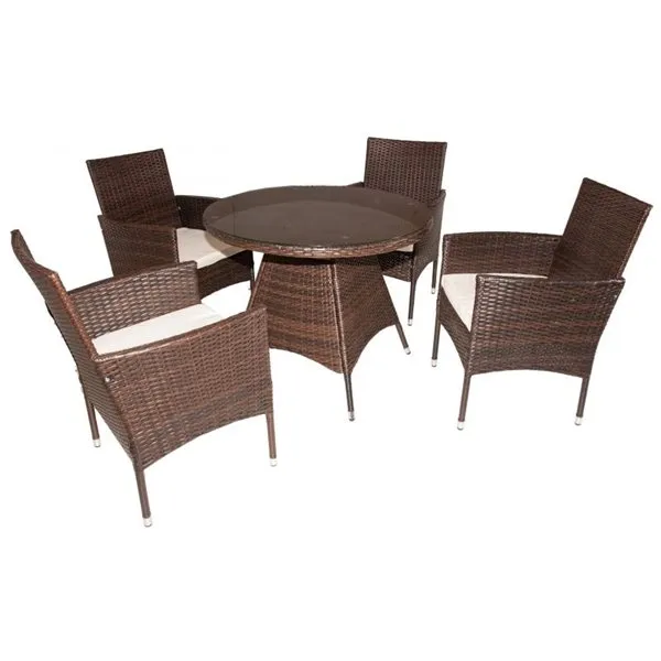 Conjunto de jardín 5 piezas Perú rattan