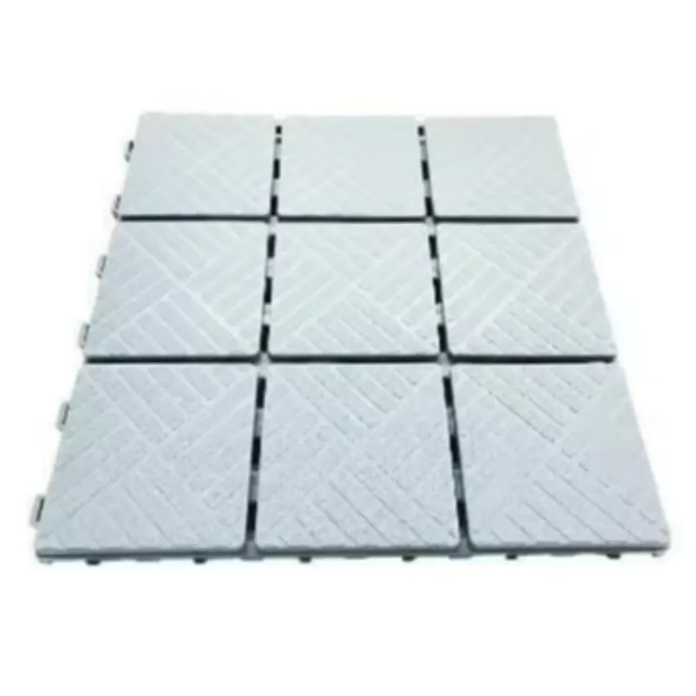 NAKLOE - 4 Unidades - Loseta jardin - 30x30cm - Losetas exterior - Baldosas exterior - Baldosas para jardin - Suelo jardin...