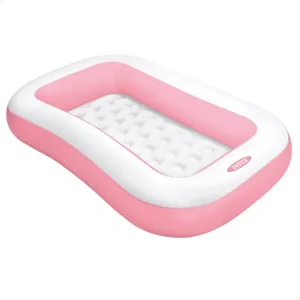 Tierra de Cultivo Certificada Piscina hinchable para niños rosa c/suelo acolchado INTEX
