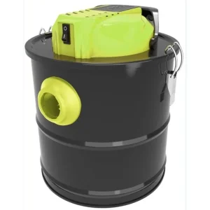 Rastrillo de Mano para Hojas Aspirador de cenizas qlima aszb 1018, 8 kpa, 18 l, 18 v