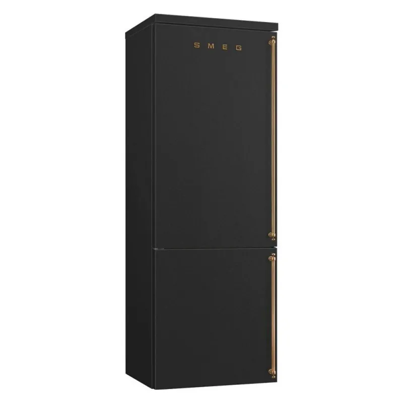 Combi smeg fa8005lao5 antracita 195x70cm izquierda | Almacenamiento Amplio | Fácil Montaje