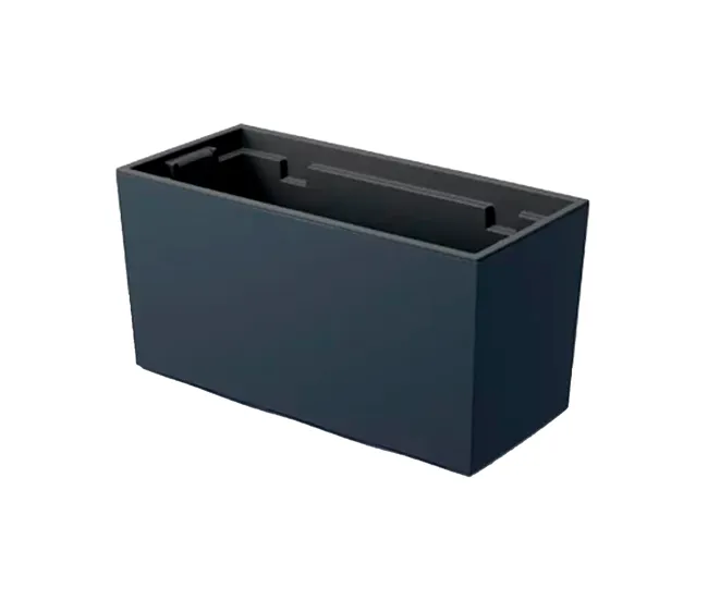 Jardinera Para Balcón Urbi Case , Dimensiones (Mm) 395X185X195, Color Antracita con Protección UV