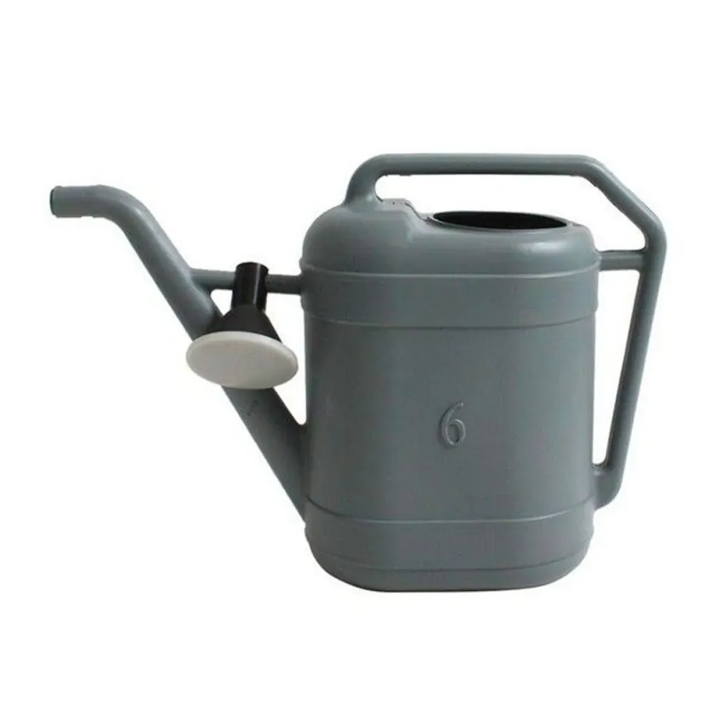 Regadera 6L con roseta de aspersión gris con Tecnologí de Ahorro