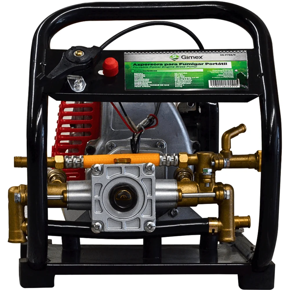 Válvula Solenoide Aspersora Para Fumigar Con Bomba De Pistón Y Motor 2 Tiempos 25.6cc 0.9HP