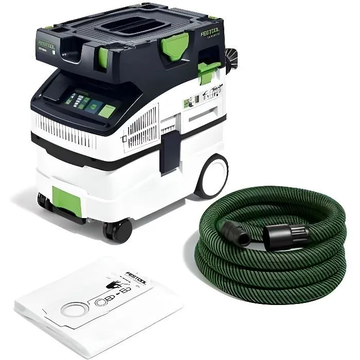 Aspirador 1200w cleantec ctm midi i - festool - 574822