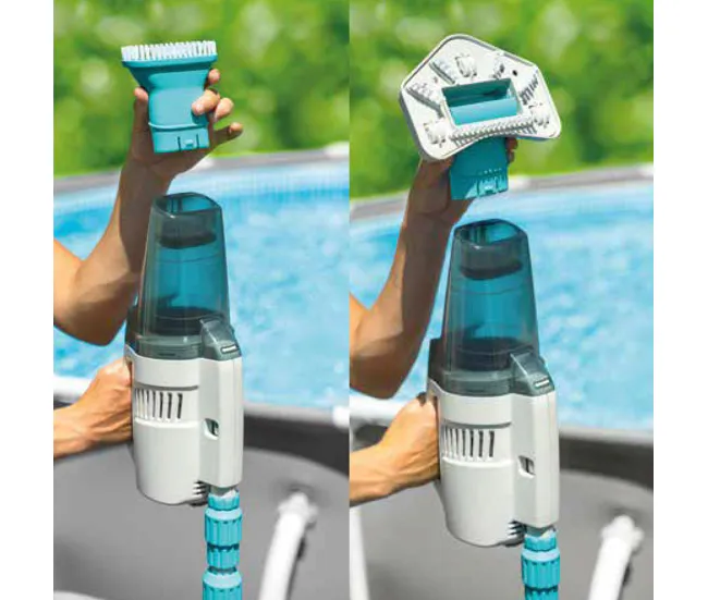 Aspiradora de piscina tradicional c/baterí recargable INTEX Para 10,000 Litros