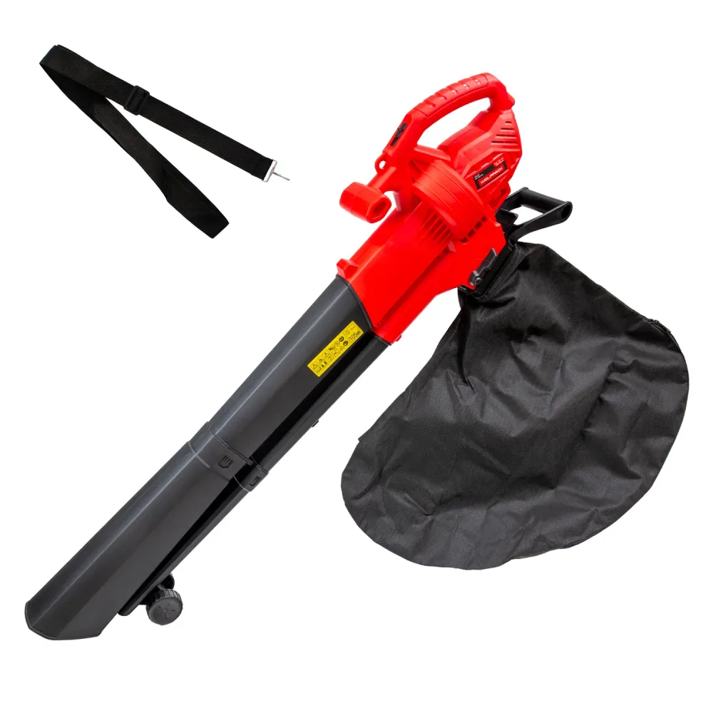 Aspirador Soplador Electrico De Hojas Jardín 3.000 Watt. Velocidad Aire: 270 Km/h. Aspirador / Soplador / Triturador Des H...