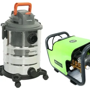 Bolsa Recolectora ASPIRADORA SECO-HÚMEDO Y SOPLADOR 3 EN 1 + HIDROLAVADORA ELÉCTRICA-FOREST & GARDEN, GLADIATOR