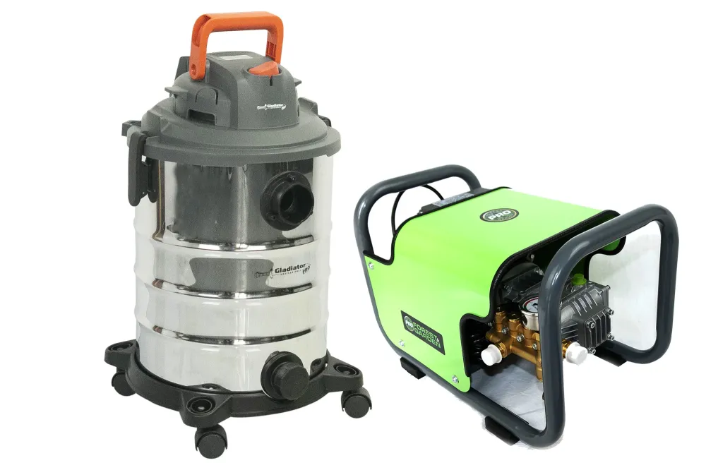 Bolsa Recolectora ASPIRADORA SECO-HÚMEDO Y SOPLADOR 3 EN 1 + HIDROLAVADORA ELÉCTRICA-FOREST & GARDEN, GLADIATOR