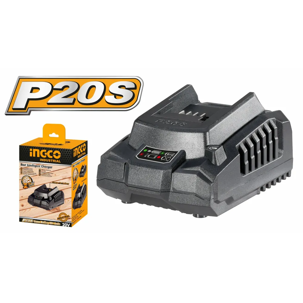 Soplador Blower Inalambrico 20v Con Bateria 4h INGCO UFCLI2001 para Uso Residencial