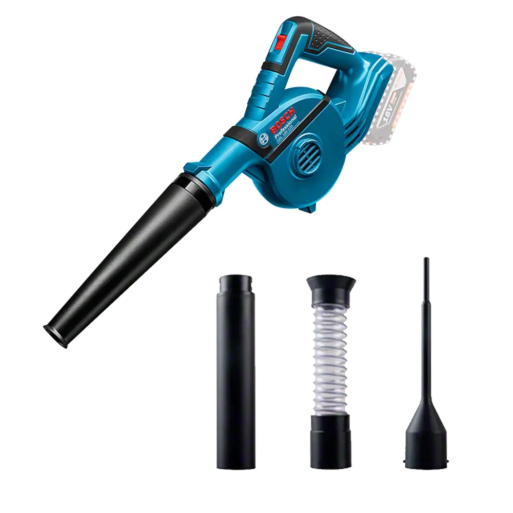 SOPLADORA INALÁMBRICA GBL 18V-120 BOSCH + CARGADOR + 2 BATERÍAS | Soplado y Aspirado |