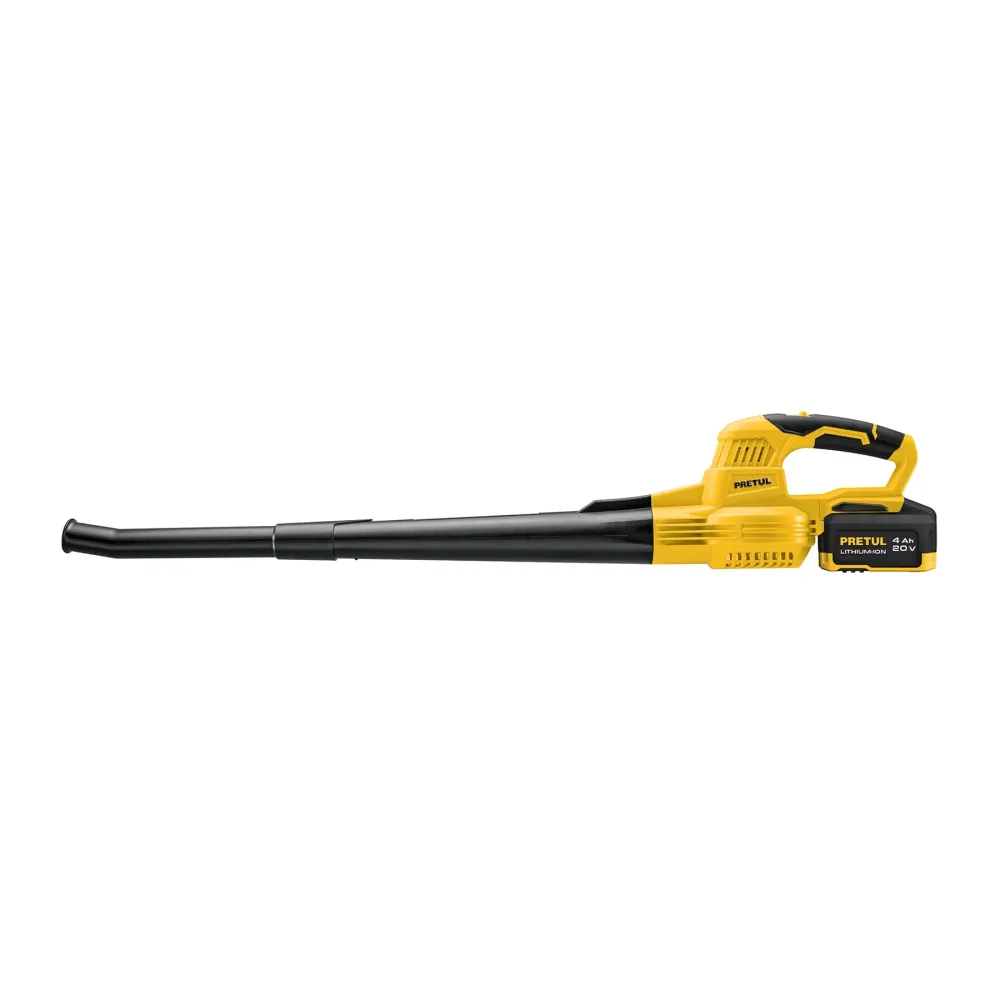 Tubo de Extensión Sopladora inalámbrica 20V, 1 baterí 4Ah, 1 carg. PRETUL