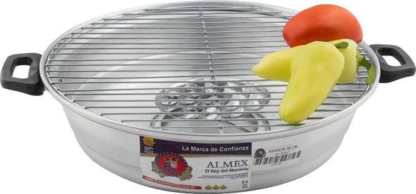 Asador para estufa Almex #23116. sin Humo ni Olor