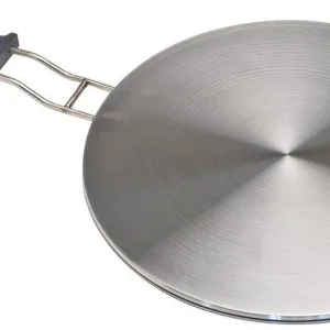 Disco Parrilla De Inducción Magnética Acero Inoxidable con Encendedor de Chispa