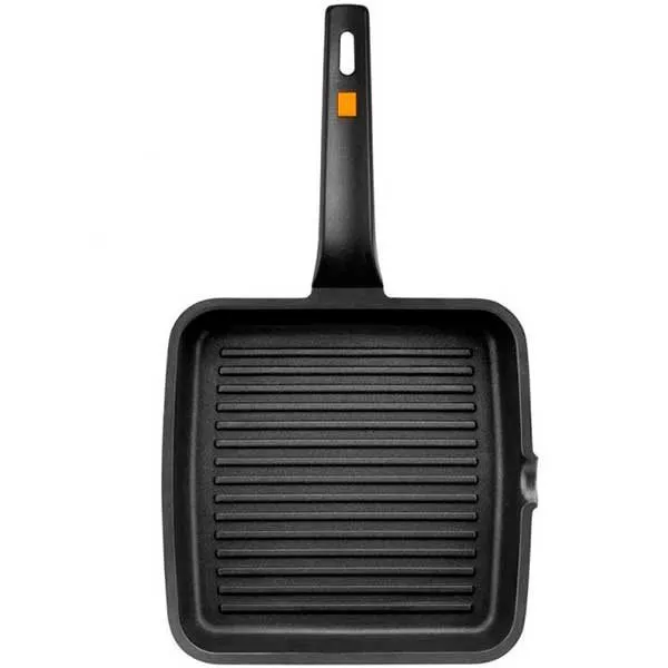 Ecológico y Natural Asador Grill BRA A271428 Ø28 cm Aluminio fundido