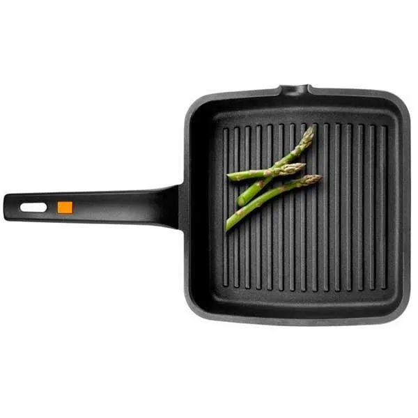Ecológico y Natural Asador Grill BRA A271428 Ø28 cm Aluminio fundido