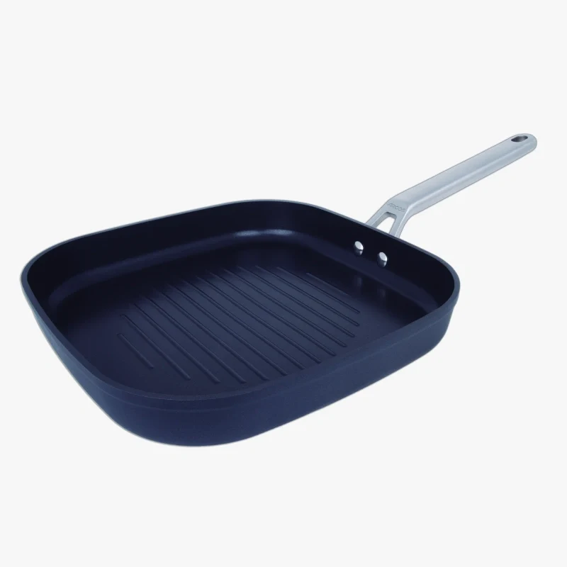 Grill Antiadherente Serie Samoa 28 x 28 cm con Seguridad Infantil