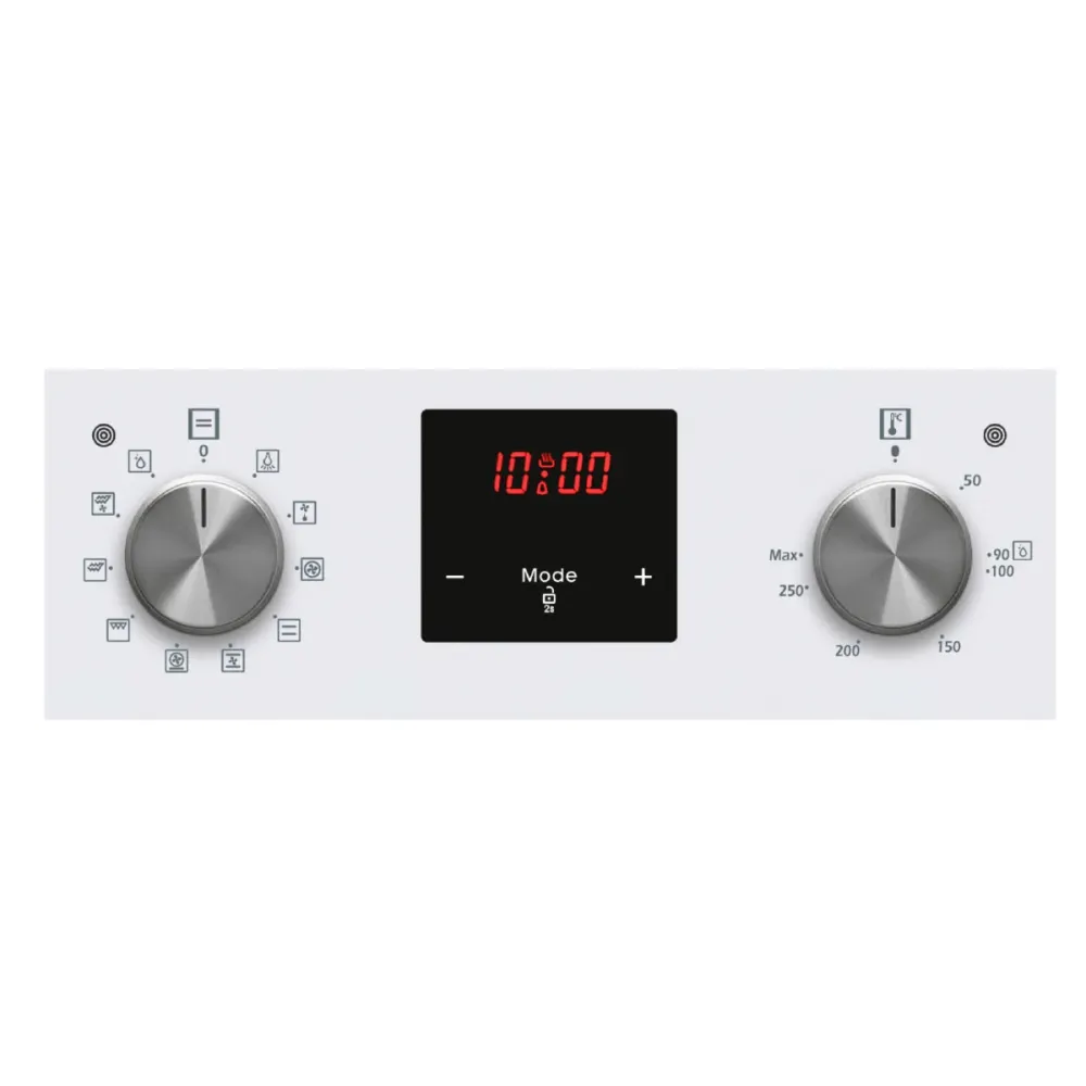 Horno Aspes AHM10700DCB 69L 10 programas display táctil blanco 59,5 cm