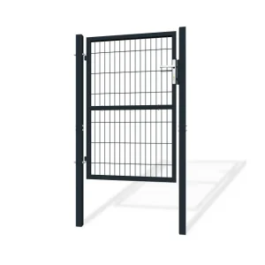 Puerta de valla 1m razo .140cm gris