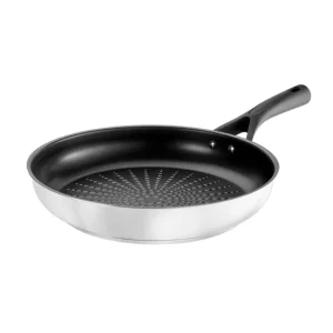 Sartén Antiadherente Pyrex Expert Acero Inoxidable - 30 cm con Boquilla Ajustable