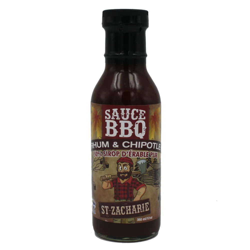 St-Zacharie - Sauce BBQ Rhum & Chipotle