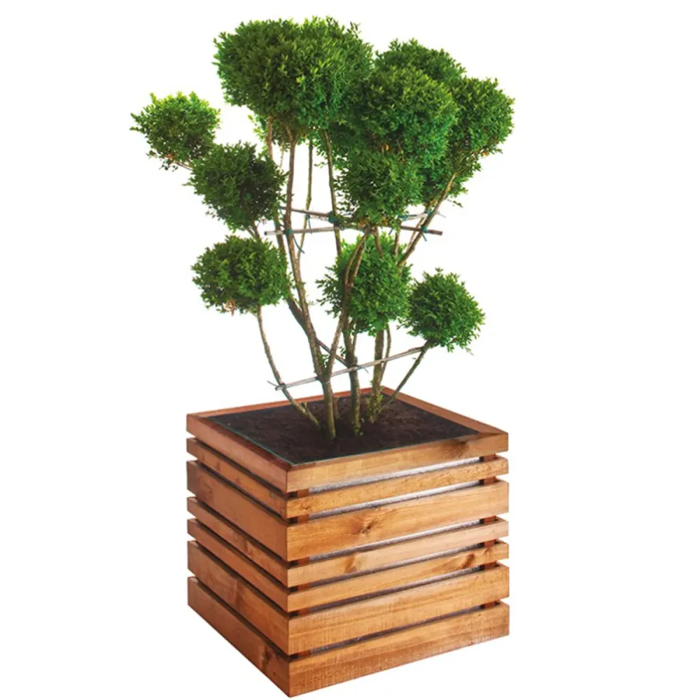 Jardinera cuadrada 60 Lign Z 143 L con Garantí de por Vida