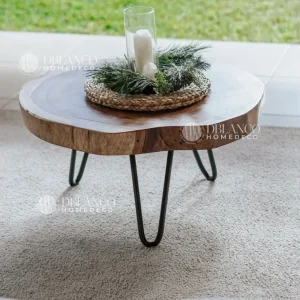 Estructura Modular para MESA DE CENTRO DE CORTEZA (Pieza única)